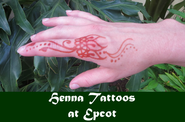 Henna in Epcot | Disney Momma