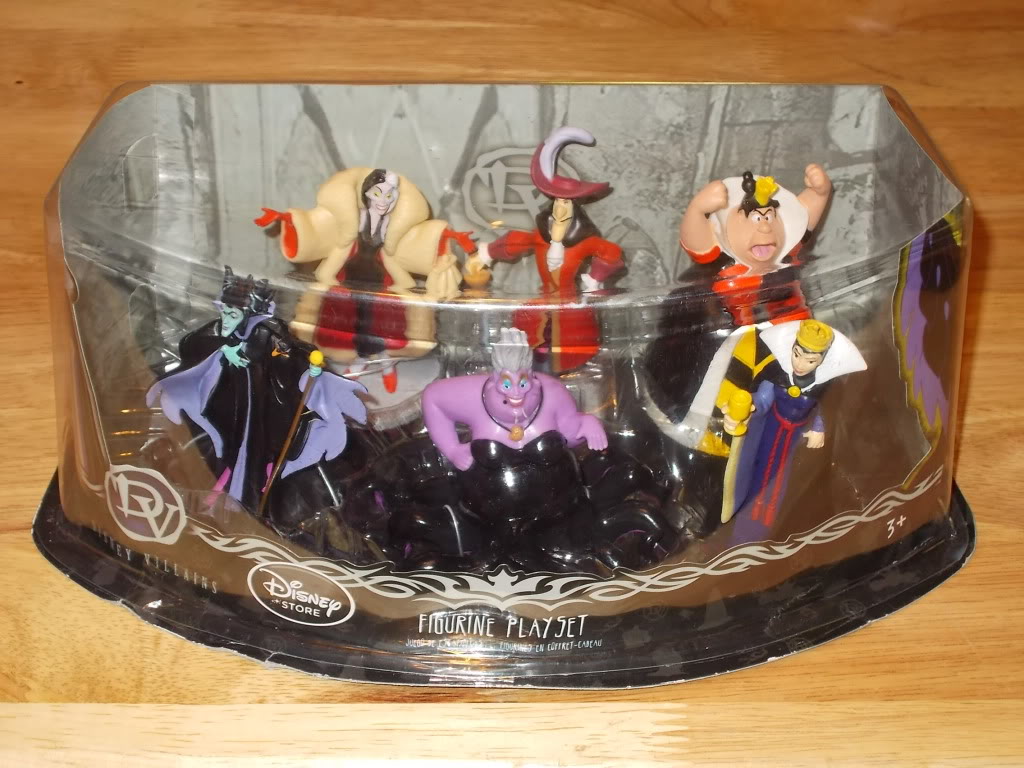 disney villains figurine playset