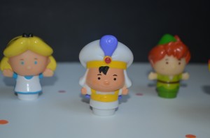 Alice, Aladdin, Peter