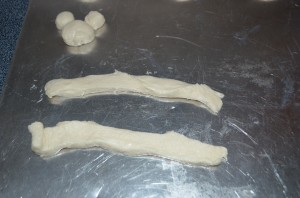 Mickey Breadstick step 1