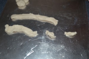 Mickey Breadsticks step 2