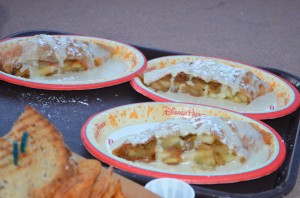 Apple Strudels with Vanilla Sauce - Germany Sommerfest