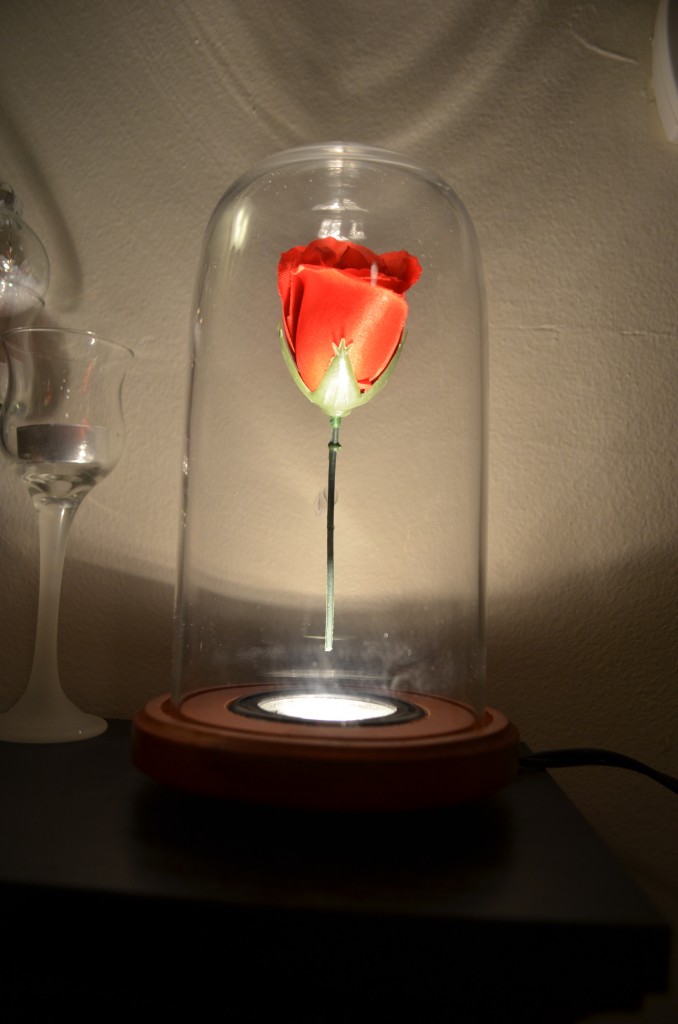Enchanted Rose Lamp