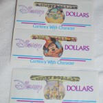 Disney Dollars Envelopes