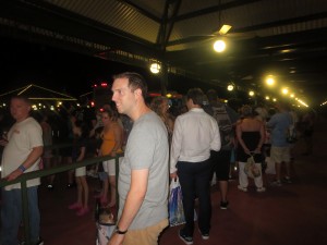 Waiting in a Shuttle Line