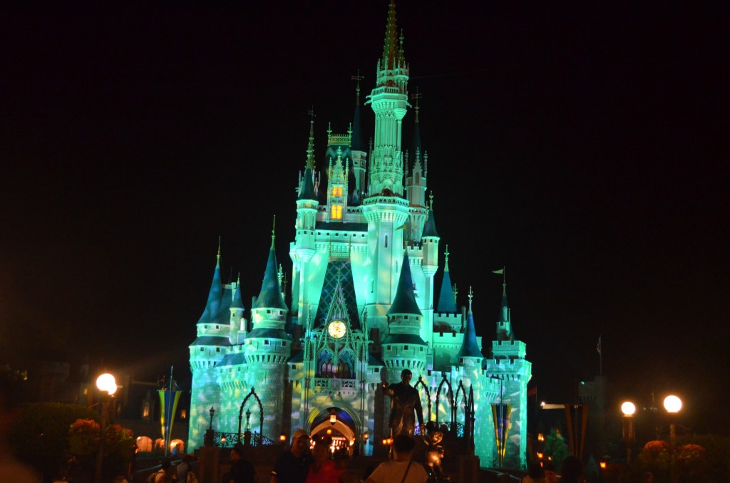 Patterns on the Castle during the Kiss Goodnight