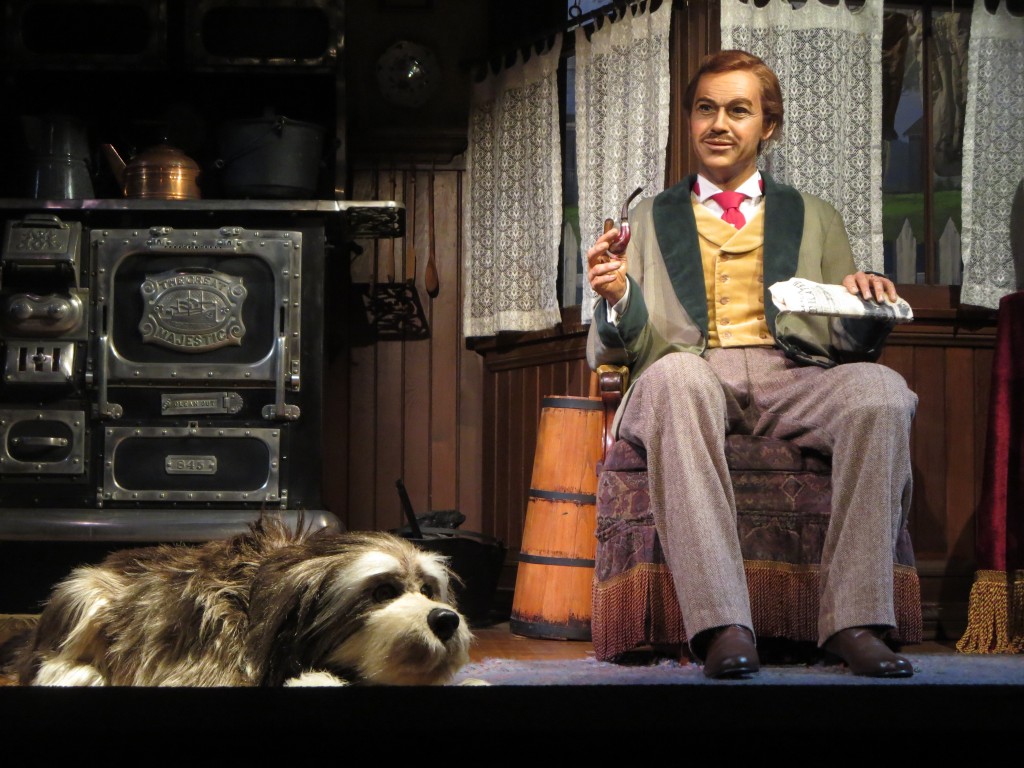 I guess Carousel of Progress isn't really still, but it's theater-style, so I'm putting it here.