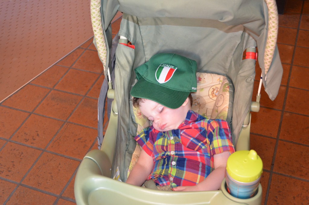 Italian flag cap