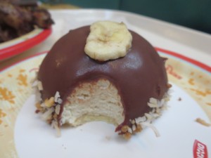 Banana Mousse Dome