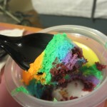 Tie Dye Cheesecake