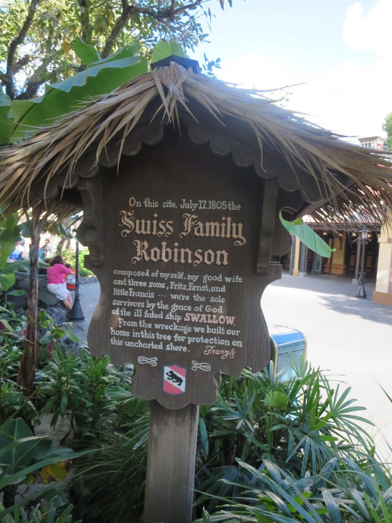 WDW Original Attraction:  Swiss Family Treehouse